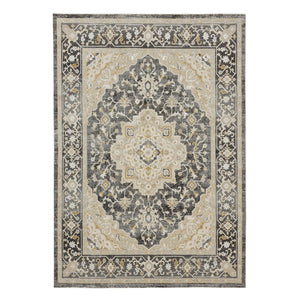 Karastan Rugs Windemere Edenhall Machine Woven  Area Rug Gray 10' x 14'