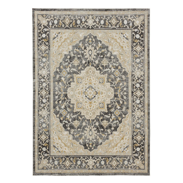 Karastan Rugs Windemere Edenhall Machine Woven  Area Rug Gray 10' x 14'