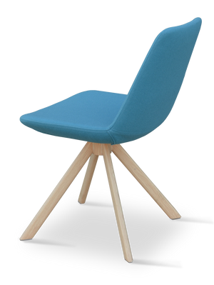 Soho Concept Eiffel Sword Swivel Dining Chair - Luxurious Upholstery & Stylish Metal Finishes, 10-year Guarantee Turquoise  Soho-concept-dining-chair-03668