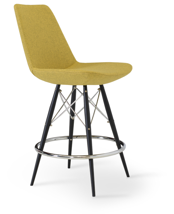 Soho Concept Eiffel Barstools & Counterstools In Camira Blazer Wool Fabric - Stylish, Durable & Guaranteed!   Soho-concept-dining-chair-08290