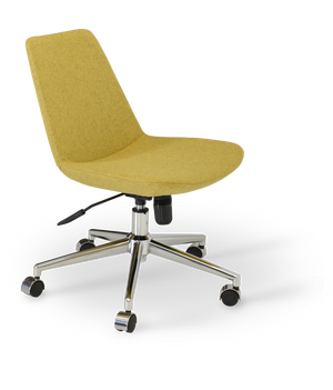 Soho Concept Eiffel Office Chair With Camira Era Fabric - 10-year Durability, Adjustable Height & Stylish Finish   Soho-concept-dining-chair-12684