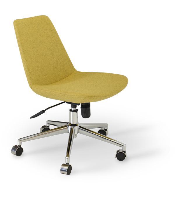Soho Concept Eiffel Office Chair With Camira Era Fabric - 10-year Durability, Adjustable Height & Stylish Finish   Soho-concept-dining-chair-12684