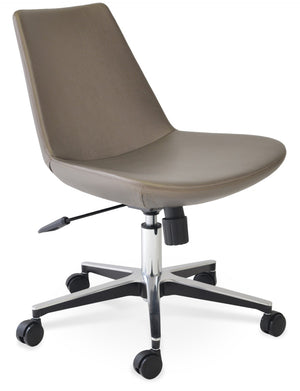 Soho Concept Eiffel Office Chairs - Stylish Leatherette Seating With Adjustable Height & 2-year Guarantee, Limited Stock Italian Golden Ppm  Soho-concept-dining-chair-11819