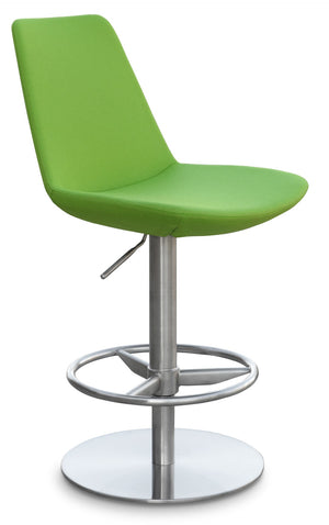 Soho Concept Eiffel Adjustable Piston Barstools In Premium Camira Wool Fabric – 10-year Guarantee, Stylish & Durable   Soho-concept-dining-chair-08306