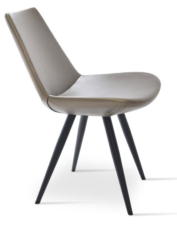 Soho Concept Eiffel Star Chair - Stylish Dining Chair In Boucle, Velvet & Nubuck Fabrics With 10-year Guarantee! Golden Ppm  Soho-concept-dining-chair-03463