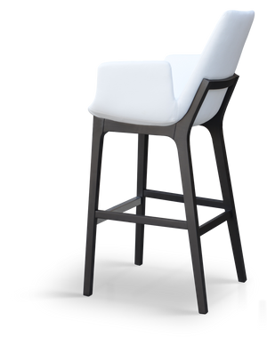 Soho Concept Eiffel Wood Barstools & Counterstools - Stylish Leatherette, 2-year Warranty, Limited Stock Offer! White  Soho-concept-dining-chair-08364