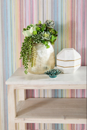 Essentials For Living Emerie Narrow Console Table - Whitewashed Pine & Quartz Top, Stylish Storage For Entryways & More White Wash Pine,White Quartz Solid Pine Wood,Solid Quartz 8016-n.Ww-pne/Whtq