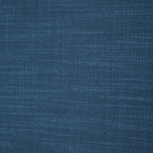 Meridian Furniture Emerson Four Post Canopy Twin Bed Linen Upholstered Mid-century Modern Bedroom Frame Navy EmersonNavy-T