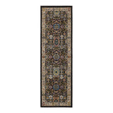 Enmity Charcoal 2' 4" x 7' 10" Area Rug Karastan Rugs