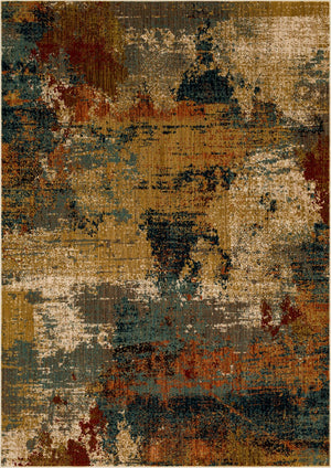 Entrance Multi 5' 3" x 7' 10" Area Rug Karastan Rugs