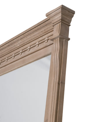Essentials For Living Estate Mirror - Transitional Leaning Floor Mirror For Stylish Home Decor And Dramatic Room Enhancements Smoke Gray Pine Solid Reclaimed Pine Wood 8065.Sgry-pne