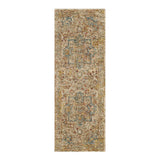 Ezine Cream 2' 7" x 7' 3" Area Rug Karastan Rugs