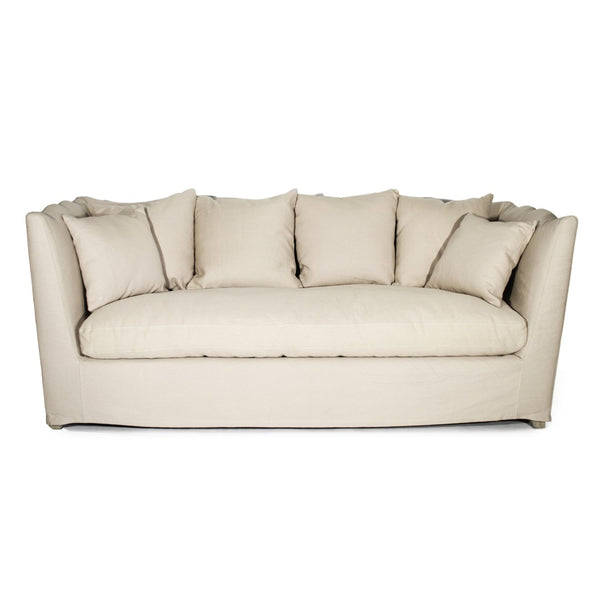 Zentique Aragon Sofa: Embrace Timeless Elegance With Contemporary Design For Your Cozy Living Space Today! Limed Grey Oak,Natural Linen Oak,Linen F058-3 E272 A003