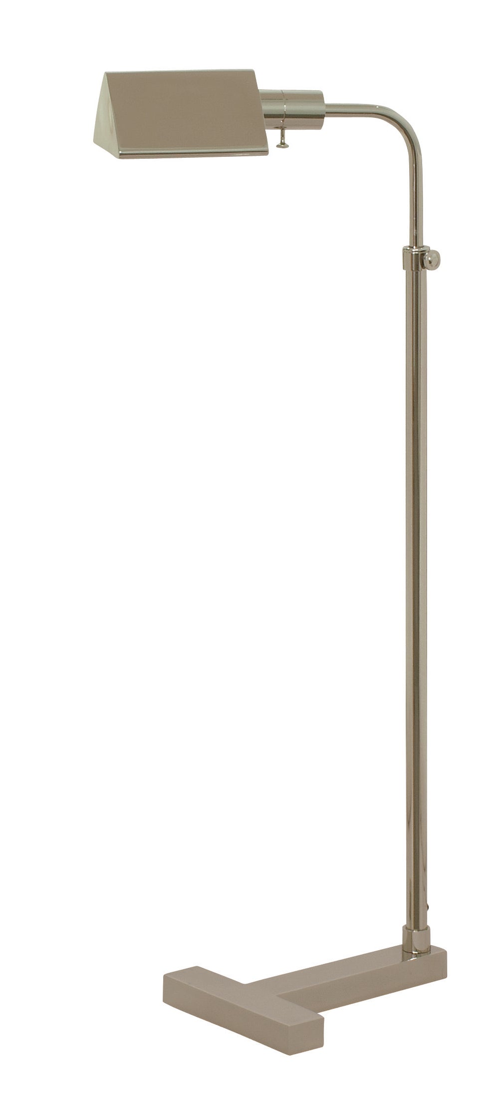 House Of Troy Fairfax Adjustable Pharmacy Lamp - Elegant Floor Lighting Solution For Stylish Interiors & Versatile Use Polished Nickel Metal F100-pn