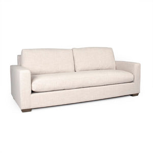 Zentique Sofa crafted with beech wood frame and breathable cotton upholstery for durable, cozy everyday comfort W87 x H31 x D36 F434-3 E993 C128