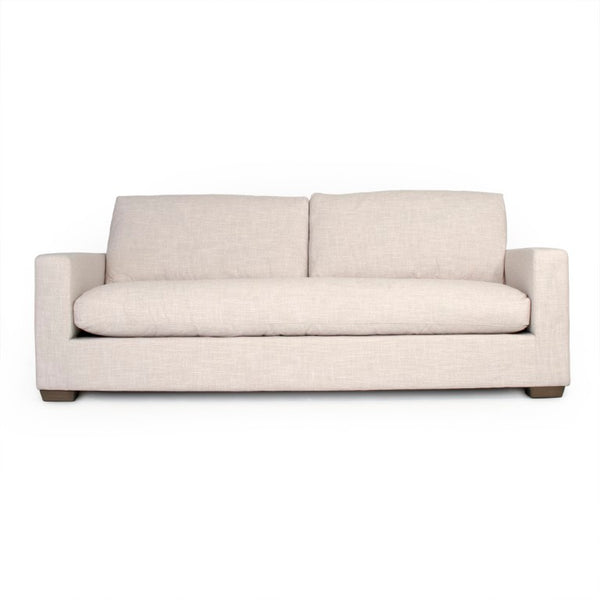 Zentique Sofa crafted with beech wood frame and breathable cotton upholstery for durable, cozy everyday comfort W87 x H31 x D36 F434-3 E993 C128
