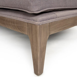 Louis Sectional Natural Beech / Grey Linen F439-R E993-B A118 Zentique