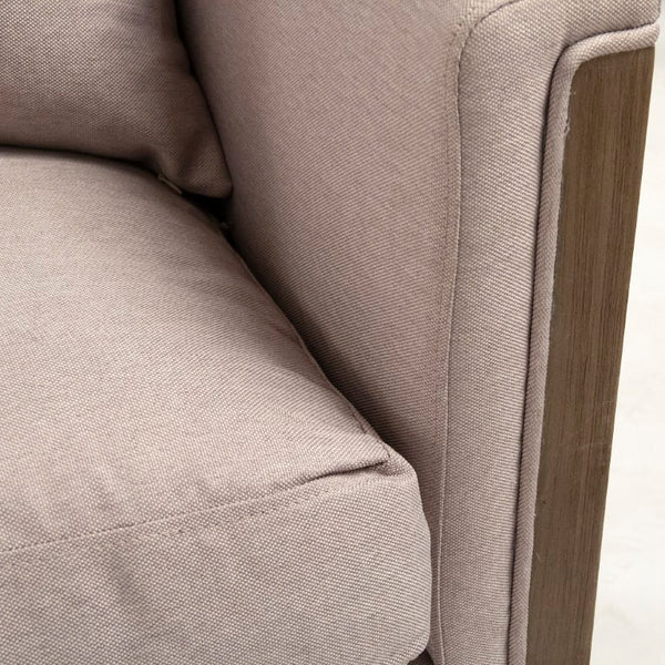 Zentique Sofa crafted with beech wood frame and breathable cotton upholstery for durable, cozy everyday comfort W83 x H33 x D34 F443-3 E993-B C130