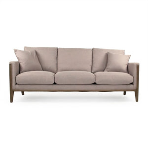 Zentique Sofa crafted with beech wood frame and breathable cotton upholstery for durable, cozy everyday comfort W83 x H33 x D34 F443-3 E993-B C130
