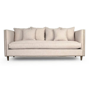 Zentique Sofa crafted with beech wood frame and breathable cotton upholstery for durable, cozy everyday comfort W83 x H34 x D33 F444-3 E993-B C128