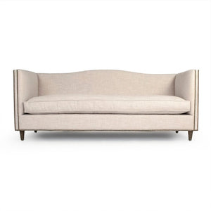 Zentique Sofa crafted with beech wood frame and breathable cotton upholstery for durable, cozy everyday comfort W83 x H34 x D33 F444-3 E993-B C128