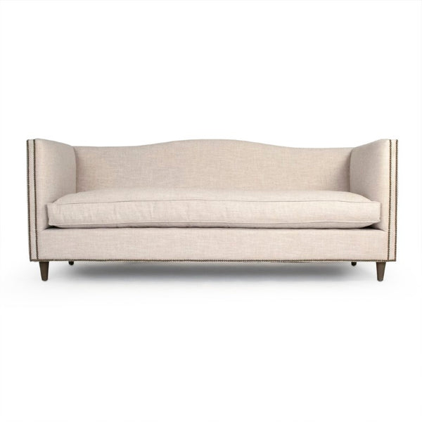 Zentique Sofa crafted with beech wood frame and breathable cotton upholstery for durable, cozy everyday comfort W83 x H34 x D33 F444-3 E993-B C128