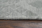 Rizzy Fifth Avenue FA114B Hand Tufted Casual/Tone on tone Wool Rug Gray 9' x 12'