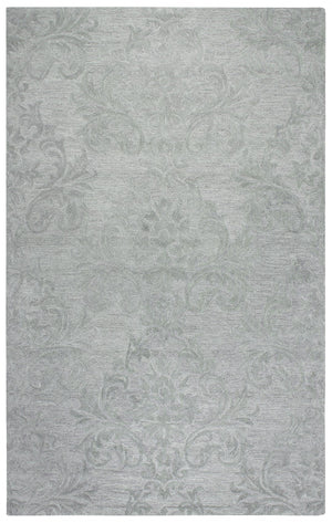 Rizzy Fifth Avenue FA115B Hand Tufted Casual/Tone on tone Wool Rug Gray 9' x 12'