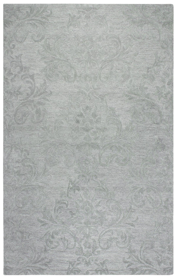 Rizzy Fifth Avenue FA115B Hand Tufted Casual/Tone on tone Wool Rug Gray 9' x 12'