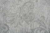 Rizzy Fifth Avenue FA115B Hand Tufted Casual/Tone on tone Wool Rug Gray 9' x 12'