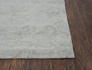 Rizzy Fifth Avenue FA115B Hand Tufted Casual/Tone on tone Wool Rug Gray 9' x 12'