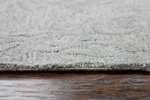 Rizzy Fifth Avenue FA115B Hand Tufted Casual/Tone on tone Wool Rug Gray 9' x 12'