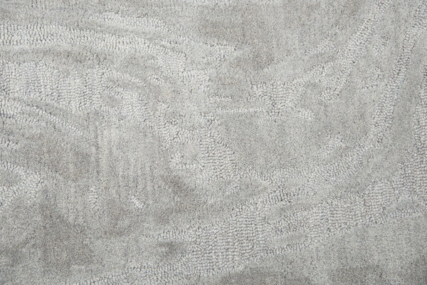 Rizzy Fifth Avenue FA116B Hand Tufted Casual/Tone on tone Wool Rug Gray 9' x 12'