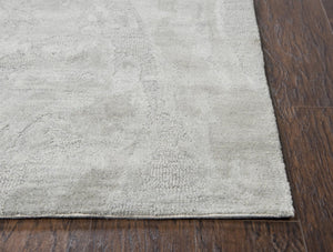 Rizzy Fifth Avenue FA116B Hand Tufted Casual/Tone on tone Wool Rug Gray 9' x 12'