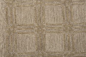 Rizzy Fifth Avenue FA129B Hand Tufted Casual/Tone on tone Wool Rug Brown 9' x 12'
