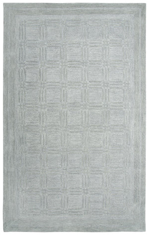 Rizzy Fifth Avenue FA135B Hand Tufted Casual/Tone on tone Wool Rug Gray 9' x 12'