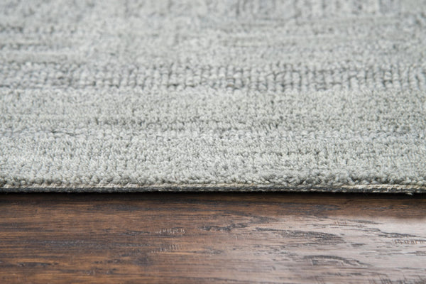 Rizzy Fifth Avenue FA135B Hand Tufted Casual/Tone on tone Wool Rug Gray 9' x 12'