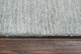 Rizzy Fifth Avenue FA150B Hand Tufted Casual/Tone on tone Wool Rug Gray 9' x 12'