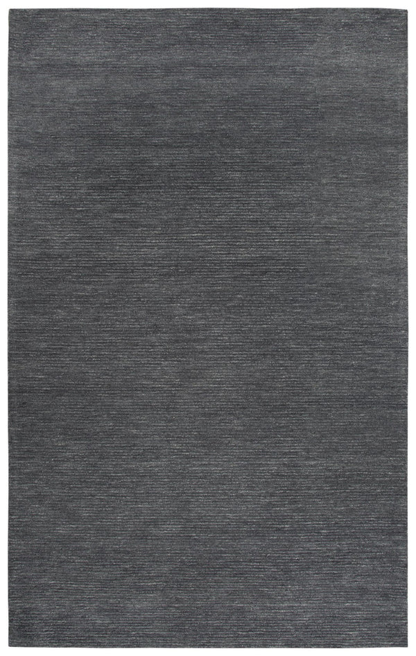 Rizzy Fifth Avenue FA152B Hand Tufted Casual/Tone on tone Wool Rug Dark Gray 9' x 12'