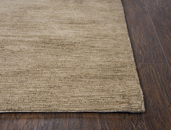 Rizzy Fifth Avenue FA153B Hand Tufted Casual/Tone on tone Wool Rug Brown 9' x 12'