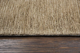 Rizzy Fifth Avenue FA153B Hand Tufted Casual/Tone on tone Wool Rug Brown 9' x 12'
