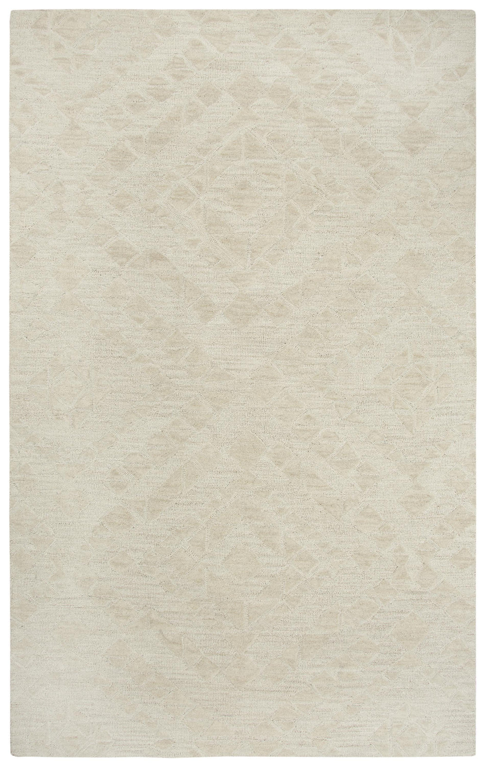 Rizzy Fifth Avenue FA167B Hand Tufted Casual/Tone on tone Wool Rug Beige 9' x 12'