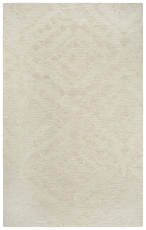 Rizzy Fifth Avenue FA167B Hand Tufted Casual/Tone on tone Wool Rug Beige 9' x 12'
