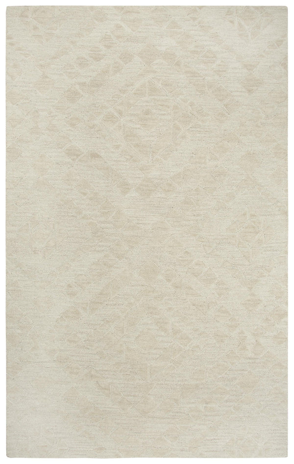 Rizzy Fifth Avenue FA167B Hand Tufted Casual/Tone on tone Wool Rug Beige 9' x 12'