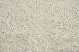 Rizzy Fifth Avenue FA167B Hand Tufted Casual/Tone on tone Wool Rug Beige 9' x 12'