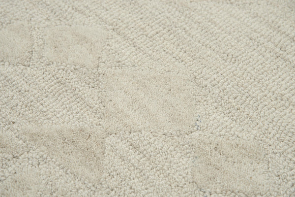 Rizzy Fifth Avenue FA167B Hand Tufted Casual/Tone on tone Wool Rug Beige 9' x 12'