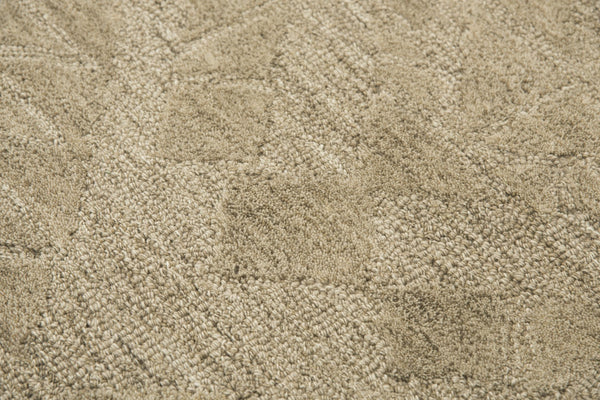 Rizzy Fifth Avenue FA169B Hand Tufted Casual/Tone on tone Wool Rug Brown 9' x 12'