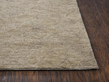 Rizzy Fifth Avenue FA169B Hand Tufted Casual/Tone on tone Wool Rug Brown 9' x 12'