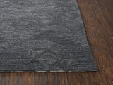 Rizzy Fifth Avenue FA170B Hand Tufted Casual/Tone on tone Wool Rug Dark Gray 9' x 12'