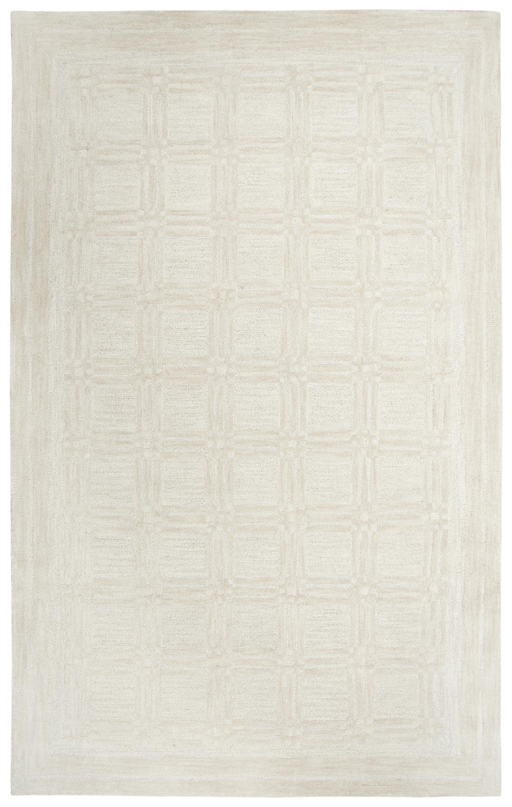 Rizzy Fifth Avenue FA171B Hand Tufted Casual/Tone on tone Wool Rug Beige 9' x 12'